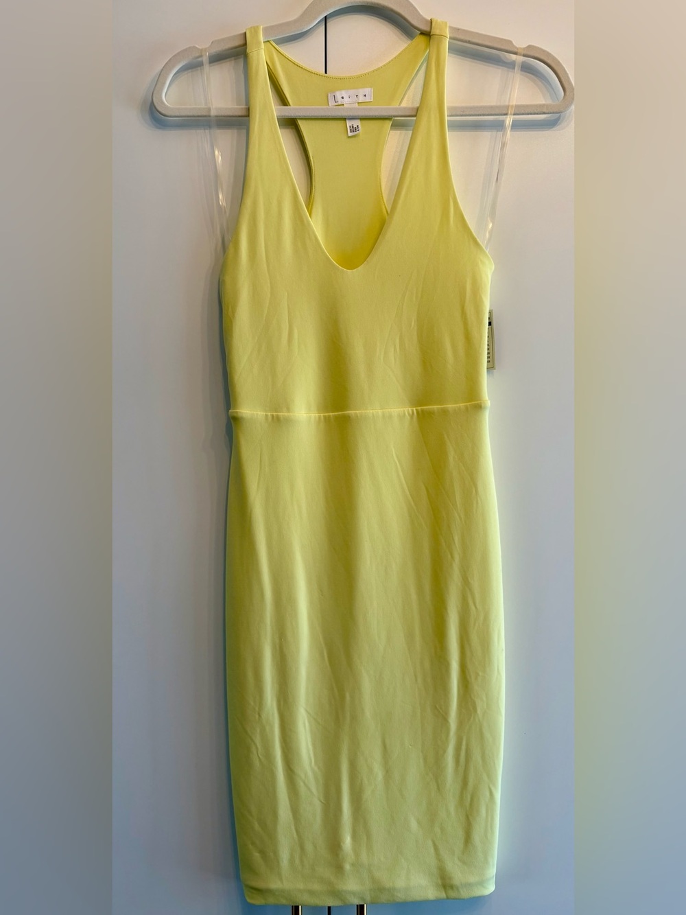 Leith Yellow Bodycon Dress